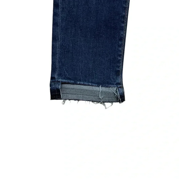 J Brand Mid Rise Skinny Jeans Size 24 Mesmeric Wash Released Step Hem - Picture 4 of 6